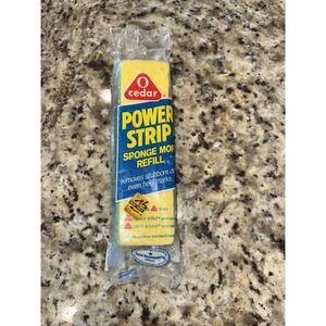 O Cedar Power Strip Sponge Mop Replacement Refill - Fits Light & Easy‎ Too! 5260